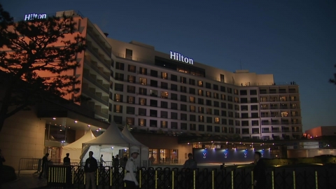 한미 정상 만찬 종료…트럼프 숙소 경비 삼엄