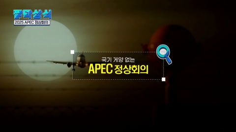 [짤막상식] 국기 게양 없는 'APEC 정상회의'