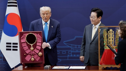 미리 준 무궁화 대훈장에…"트럼프, 북한 대화의지 더 다졌다"