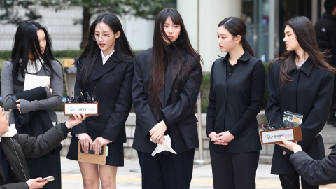 뉴진스, 전속계약 소송 1심 패소...법원 "어도어 계약 유효"