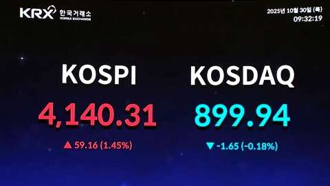 '관세협상'에 코스피 4,100 돌파...또 최고가 기록