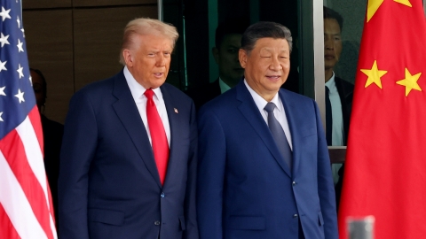 6년 만에 1시간 40분 회담…"트럼프 내년 4월 방중"