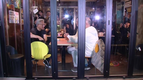  엔비디아 젠슨 황, 이재용·정의선 '치맥 회동' 시작
