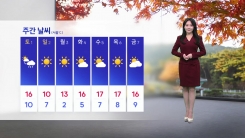 [날씨] 내일 예년보다 온화한 날씨...한낮 기온 19도