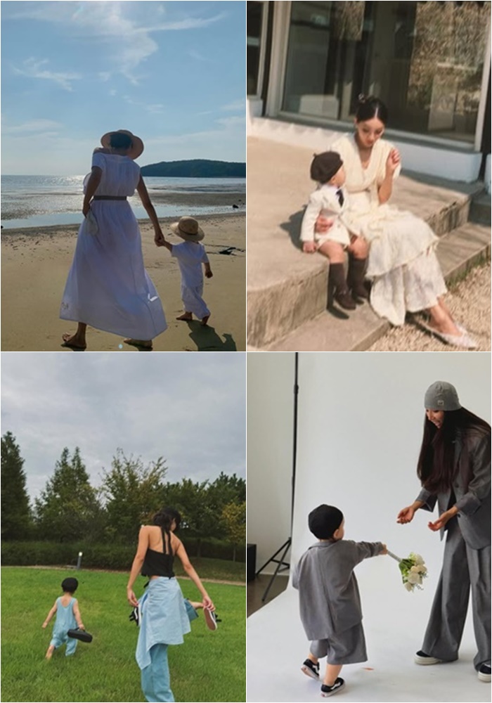 문가비, 폭풍 성장한 아들 공개…정우성 혼외자 인정 후 1년 만