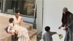 문가비, 폭풍 성장한 아들 공개…정우성 혼외자 인정 후 1년 만