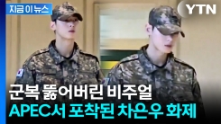 "국보가 경주에 있네"...APEC에 등장한 \'군인\' 차은우 [지금이뉴스]