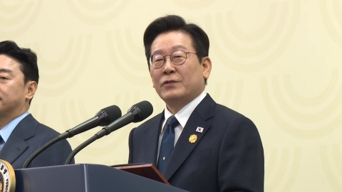 이 대통령 "다카이치, 아주 좋은 느낌...한일 관계 기대"