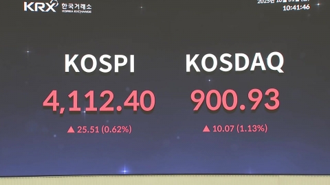 '4천피 불장'...코스피 회전율 4개월 만에 최고