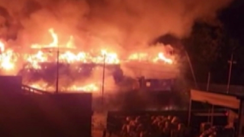 포천 섬유 공장에서 큰 불…한때 대응 2단계 발령