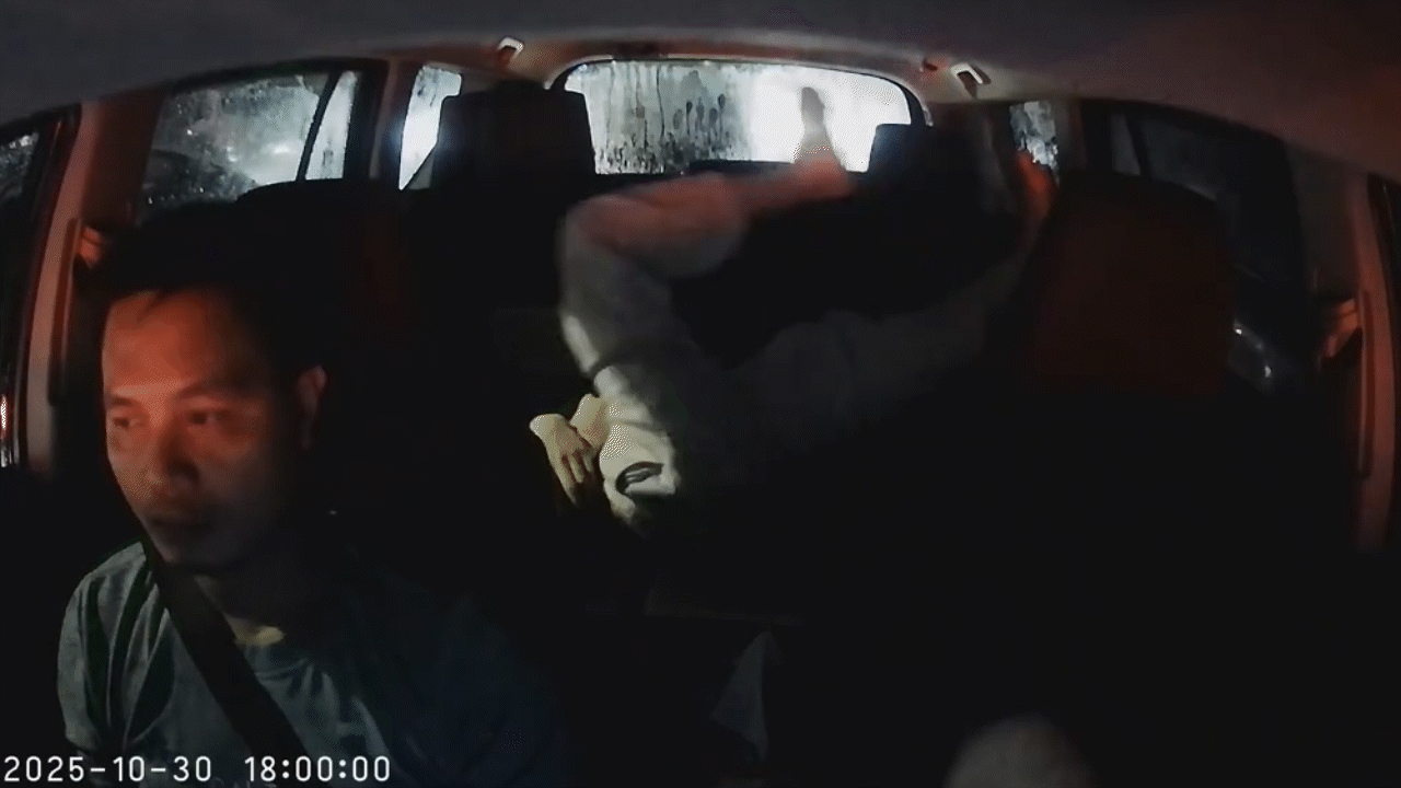 "한국인 손님, 2시간 내내 난동"...택시 영상에 자카르타 '발칵'