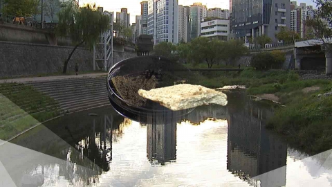 [단독] 청계천 석면 어디서 왔나?…복원 공사부터 집중호우 영향까지