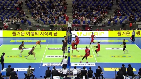 한국전력, OK 추격 뿌리치고 개막 3연패 뒤 2연승