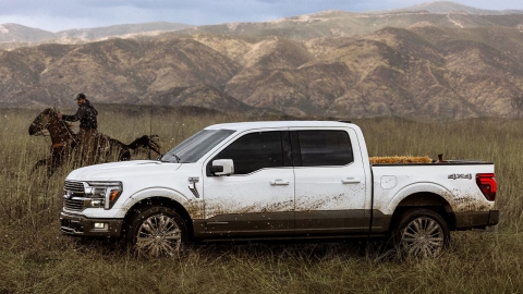 "미 포드, 인기 픽업 트럭 전기차 모델 단종 검토...트럼프 정책도 영향"