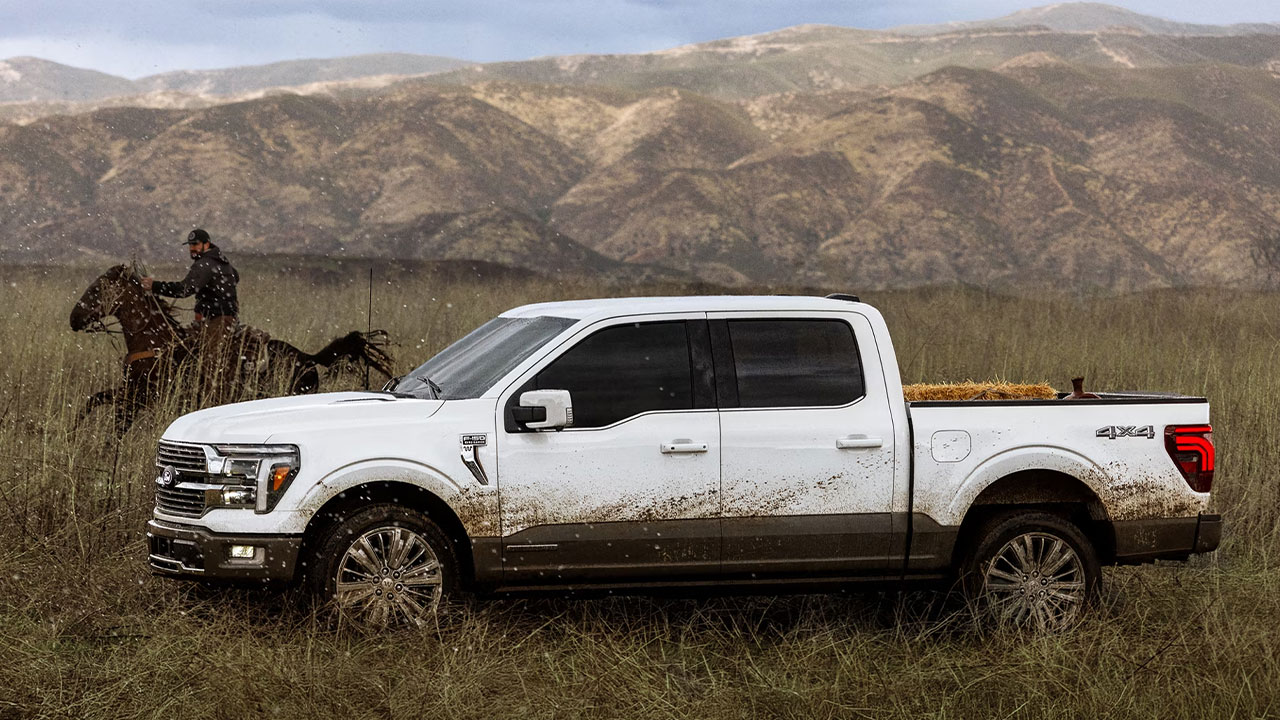 "미 포드, 인기 픽업 트럭 전기차 모델 단종 검토...트럼프 정책도 영향"