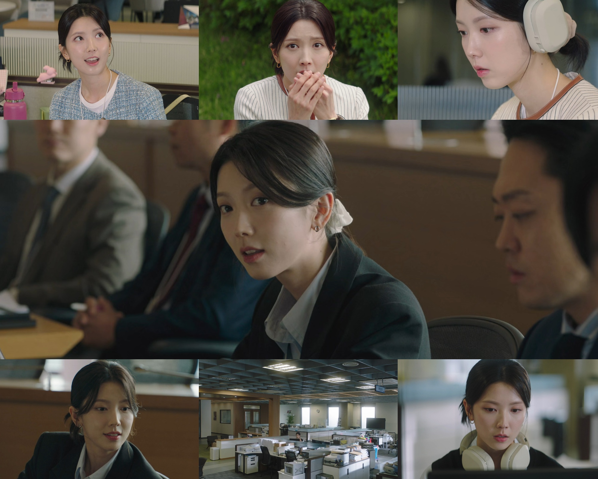 '김 부장 이야기’ 하서윤, MZ사원으로 활약…완벽 싱크로율