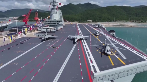 중국, 첫 전자기식 사출기 장착 푸젠함 취역…타이완·인태 지역 긴장감 고조