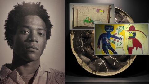 '왕관과 해골'...천재 화가 '바스키아'의 예술 언어