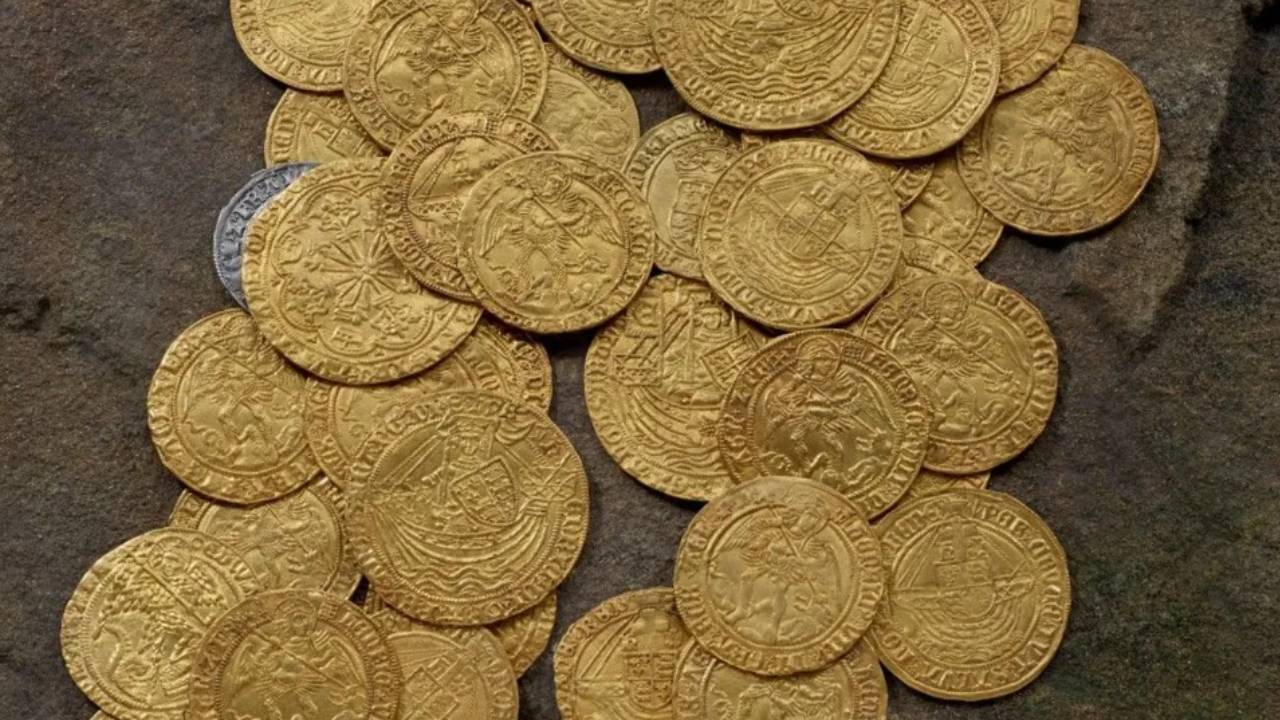 정원 손질하다 16세기 금화 '잭팟'... 7억여 원에 낙찰