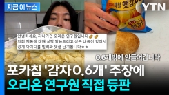 "포카칩 한 봉지, 감자 1개도 안 들어가"... 오리온 연구원 직접 해명 [지금이뉴스]