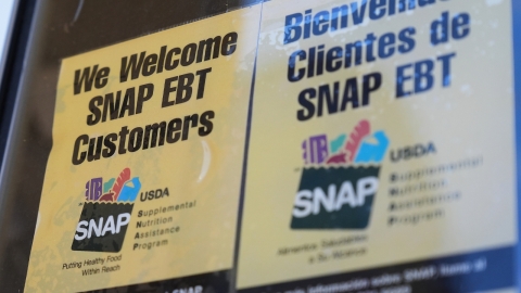 미 정부 "셧다운 해제 때까지 푸드 스탬프 중단 유지" 대법원에 요청