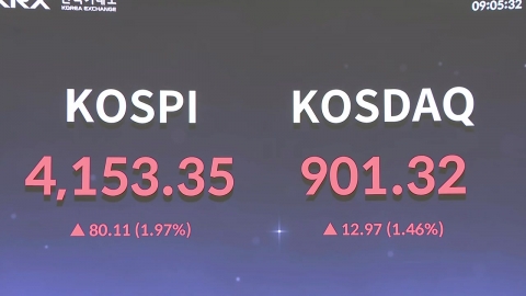 \'셧다운 해제 기대감\' 코스피 4,100 회복…SK하이닉스 또 신고가