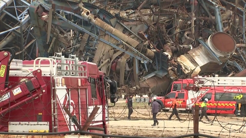 매몰자 7명 중 5명 수습…남은 2명 구조 총력