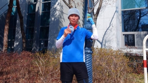 마라톤 뛰다 교통사고…\'뇌사 장기기증\'으로 5명 살린 60대