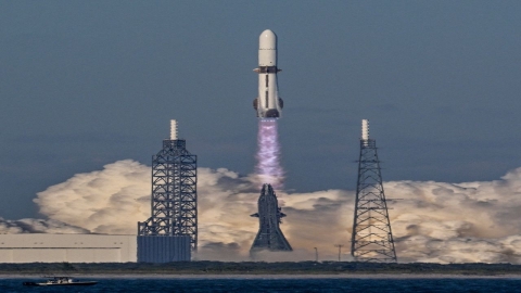 블루 오리진, 화성 탐사선 탑재 뉴 글렌 로켓 발사