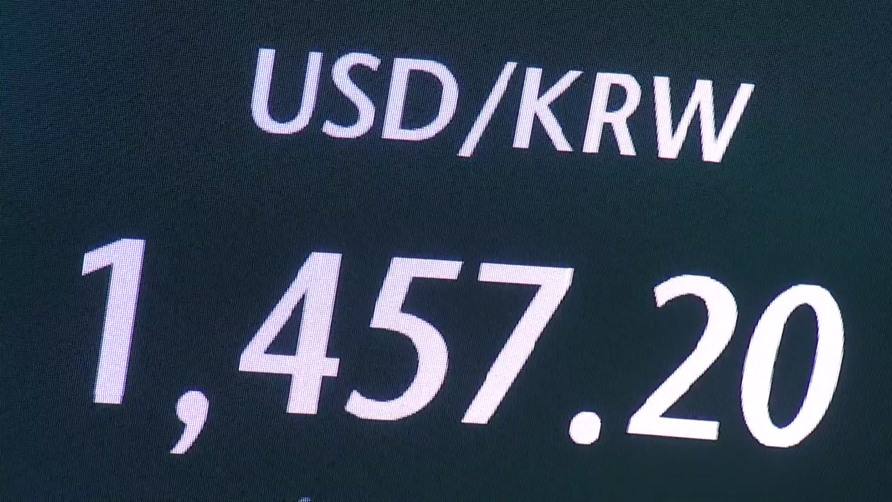 구두개입·한미 설명자료에 환율 급락...1,457원