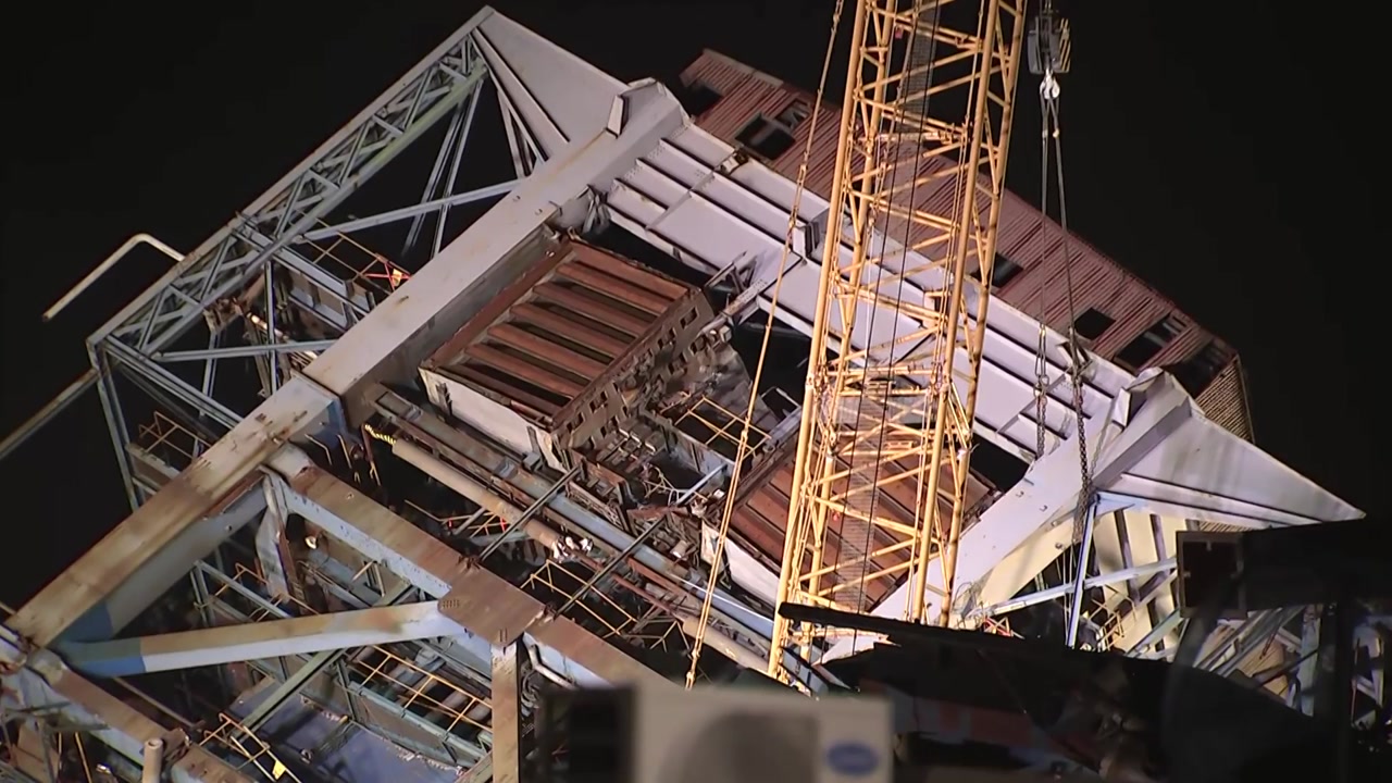 울산 보일러 타워 붕괴 사고 마지막 매몰자 발견