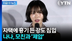 배우 나나 자택에 흉기 들고 침입...강도 행각 벌인 30대 검거 [지금이뉴스]