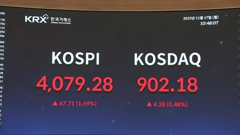 코스피 \'AI거품론\' 딛고 1% 상승…반도체주 강세