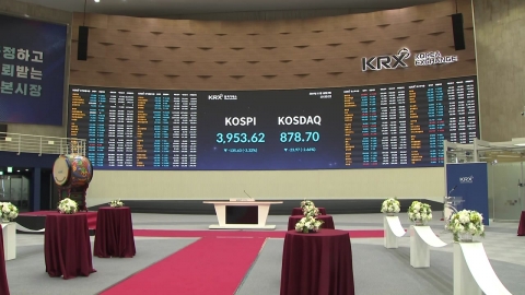 '미국발 한파'에 코스피 4,000선 붕괴…코스닥 급락