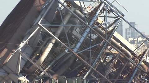 울산화력발전소 붕괴 사고 발주처 등 6곳 압수수색