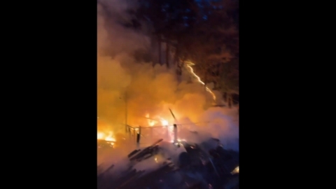  산림청 "강원 인제 산불 대응 1단계 발령"