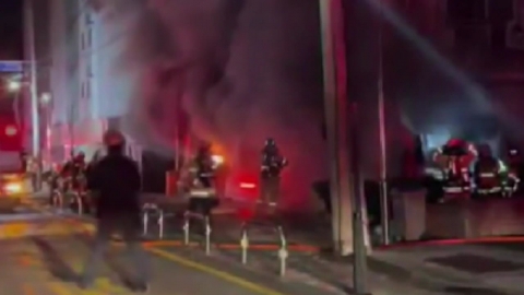 서울 신월동 아파트 큰불…50명 이송