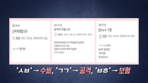 'ㅅㅂ·ㄱㄱ 가능합니다'...범죄 공모자 모집 공고였다 [앵커리포트]