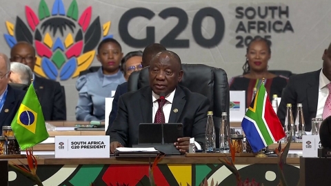 G20 첫날 \'남아공 정상선언\' 전격 채택…"미국에 맞선 결정"