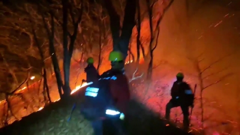 해질 무렵 나서 밤새 확산…11월 계속되는 산불