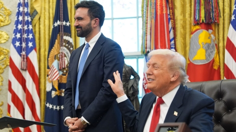 화기애애 맘다니 회동에 트럼프 지지층 '당혹'