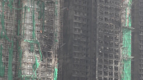 홍콩 화재 사흘째 사망 94명…곧 진화 완료 브리핑