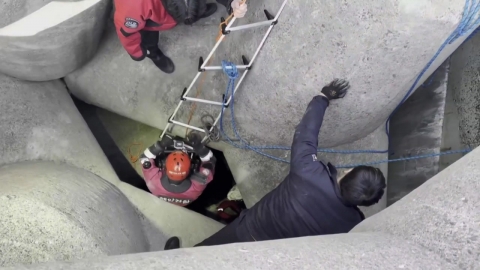 테트라포드 추락하면 자력 탈출 불가능…통제에도 사고 반복