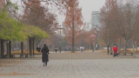 [날씨] 오늘 끝으로 \'가을 안녕\'…12월 시작부터 강추위
