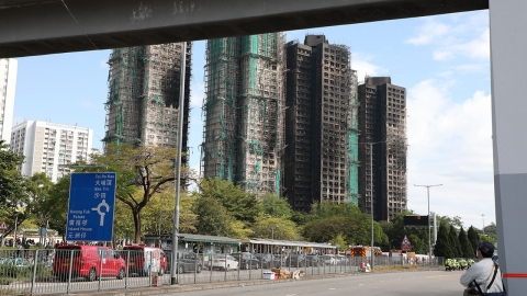 홍콩 당국 "아파트 화재 참사 사망자 146명으로 증가"