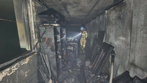 성남 다세대주택 지하주차장에서 불…1명 심정지