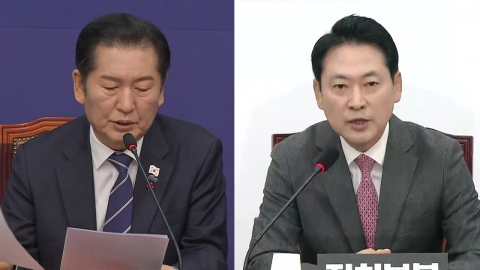 정청래 "연내 내란재판부"…장동혁 "인민재판하나"