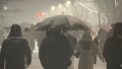 첫눈부터 대설주의보 발령…이 시각 여의도