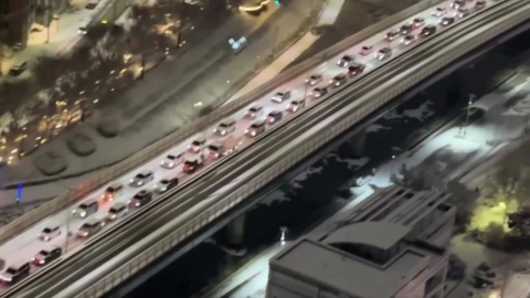 악몽이 된 퇴근길…제보자 "4시간째 도로 위"