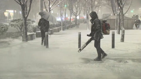 6cm 눈에 도로 마비…"제설작업 엉망" 분통